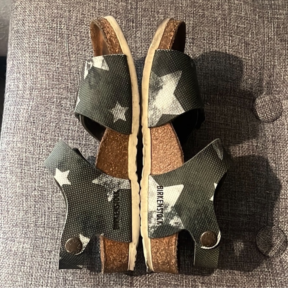 Rare Authentic Birkenstock kids star buckle designer sandals sz 13 kids boys - Picture 8 of 14